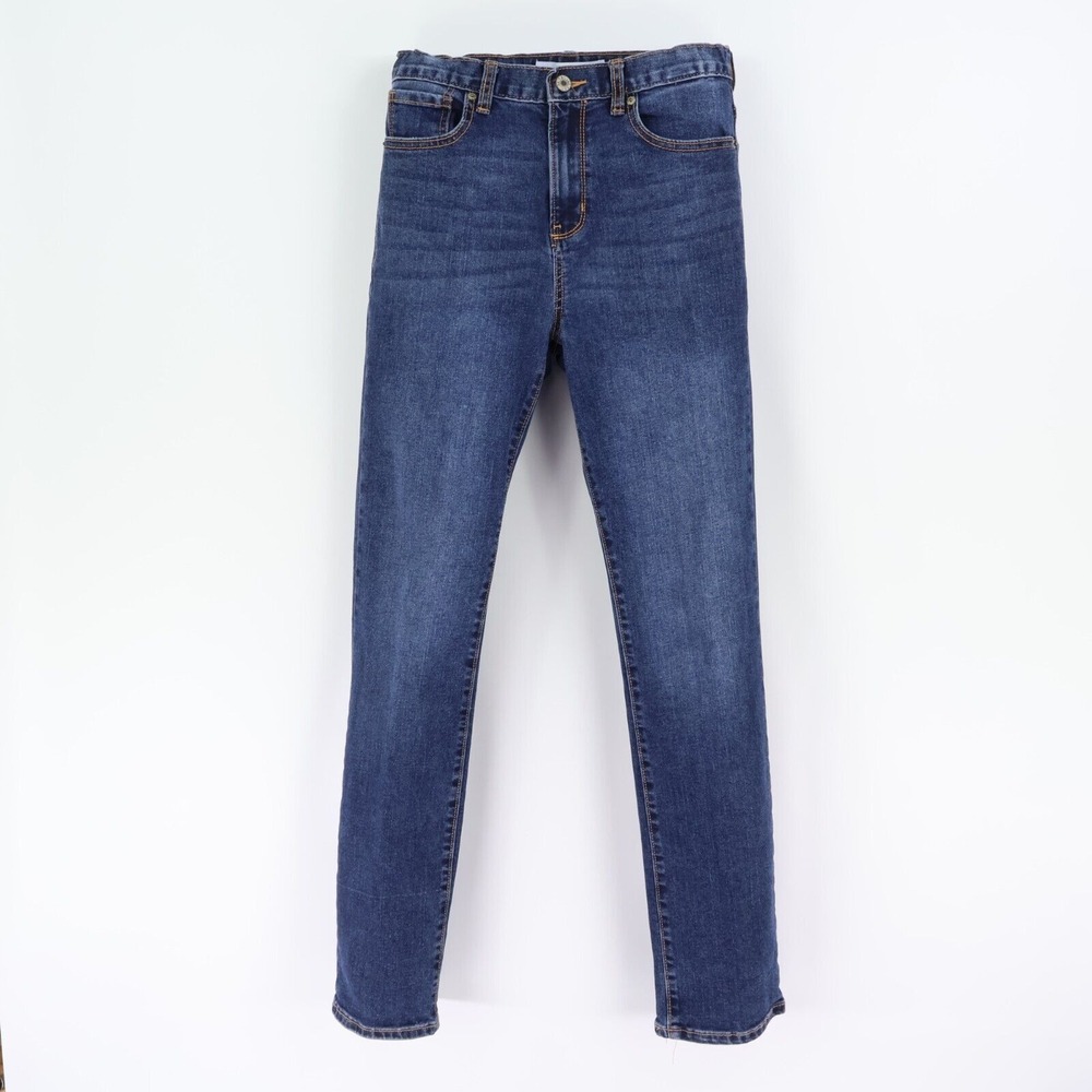 Old Navy Skinny Jeans Built-In Flex Womens Sz 16 Blue Stretch Cotton Blend Denim